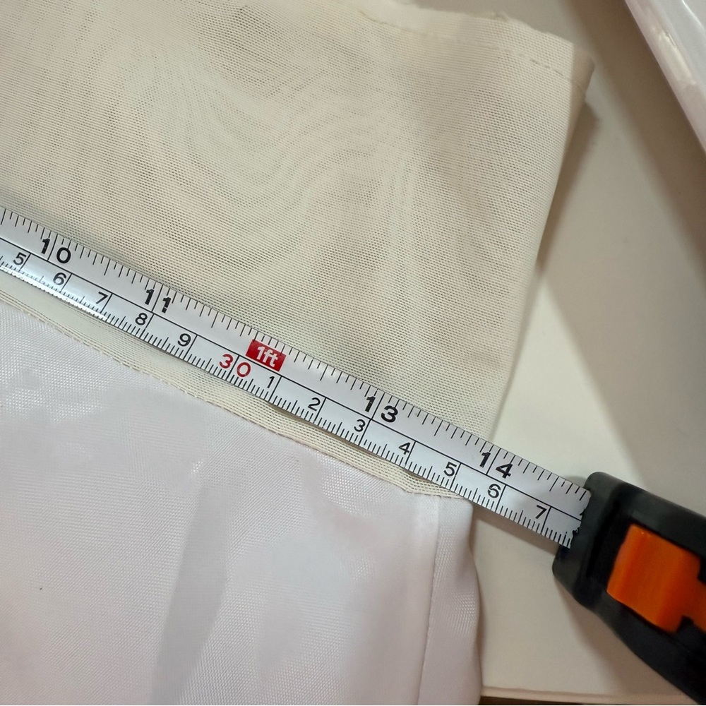 Vintage 1940 50 Retro High Waisted Full A-line Crinoline Long Slip Skirt - Picture 8 of 17